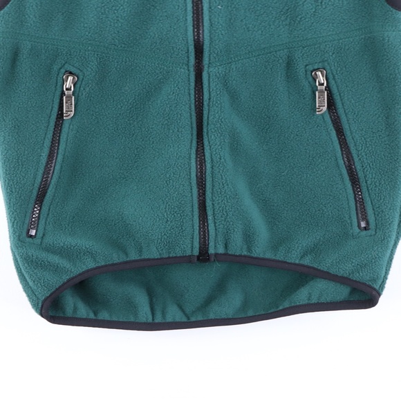 Vintage 90s The North Face Fleece Vest Green USA - Picture 3 of 8